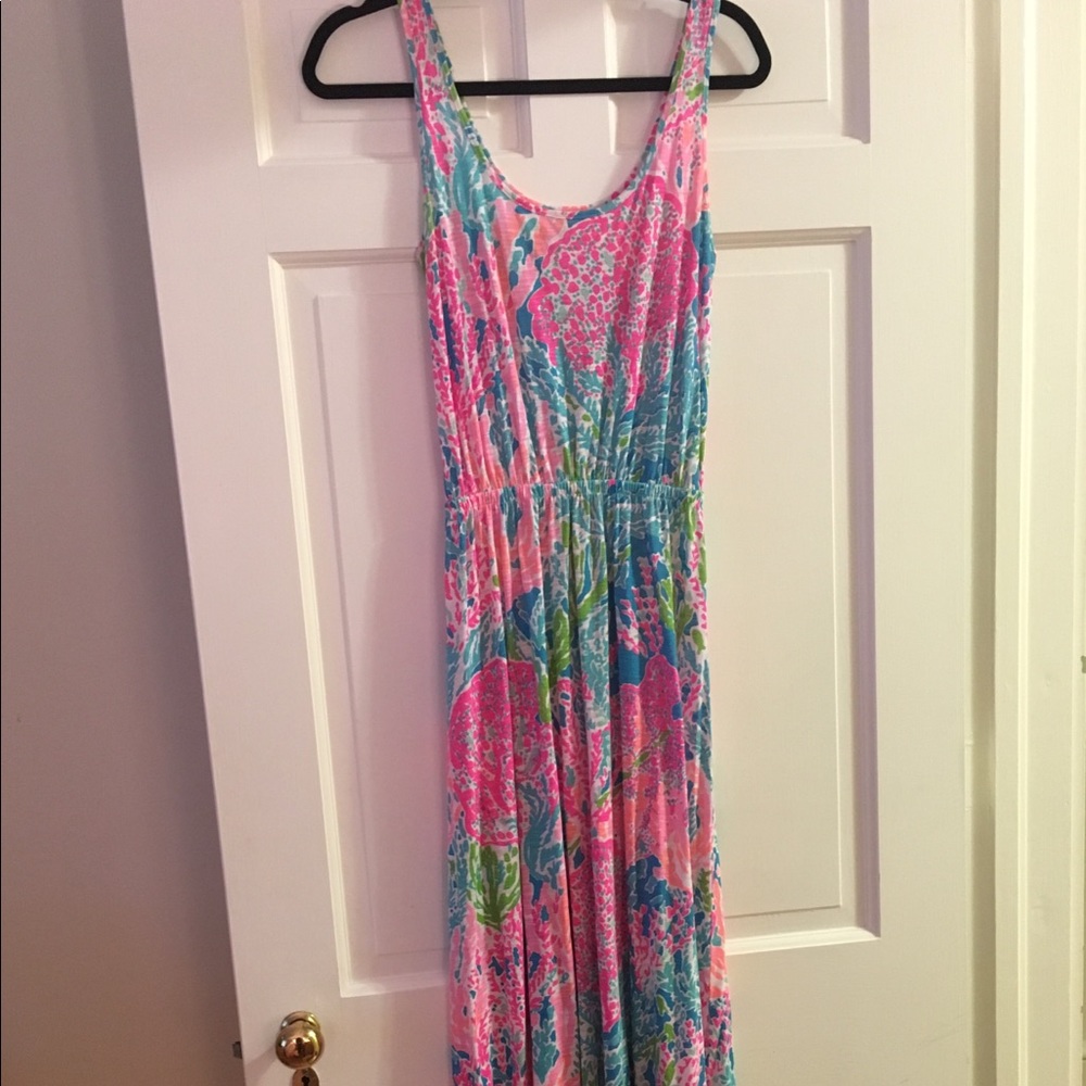 GUC Lilly Pulitzer Let’s Cha Cha Maxi, sz XS